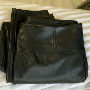 NWOT PU leggings